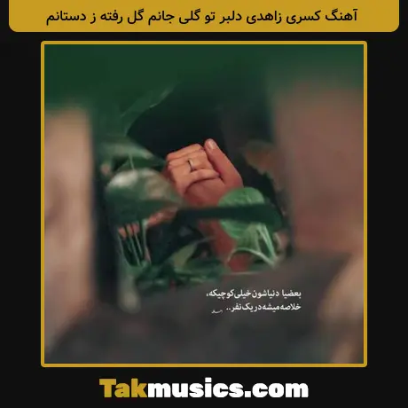 کسری زاهدی دلبر تو گلی جانم گل رفته ز دستانم